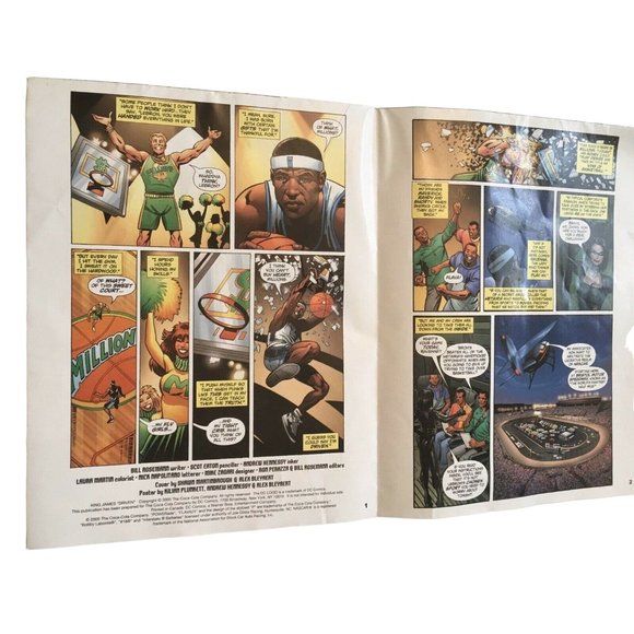 LeBron James DC Comics King James Driven 2005 Chevrolet Racing Powerade NASCAR - Picture 4 of 5